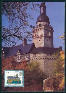 GERMANY GDR DDR MK 1984 CASTLE FALKENSTEIN MAXIMUM CARD MAXIMUMKARTE MC CM m4878 - Picture 1 of 2
