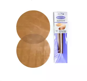 Bake-O-Glide Multigrade Sponge Tin Liners, 2 Pack of Pre-Cut Circles, Brown, 8" - Picture 1 of 12
