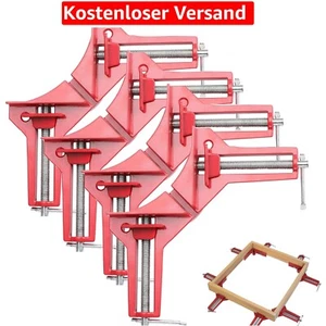 4er Set 90 Grad Winkelspanner für präzise Holzarbeiten – Verstellbare Klemmen - Bild 1 von 1