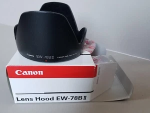 Genuine Canon Lens Hood EW-78B II in its Box. Perfect! - Picture 1 of 1