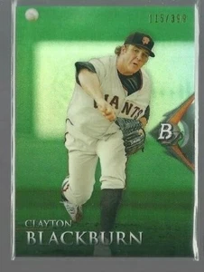 2014 Bowman Platinum Chrome Prospects #BPCP49 Clayton Blackburn (ref 70673) - Picture 1 of 1