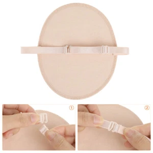 1 par de almohadillas absorbentes de sudor almohadilla para sudor axila almohadilla para sudar reutilizable protector para prendas - Imagen 1 de 10