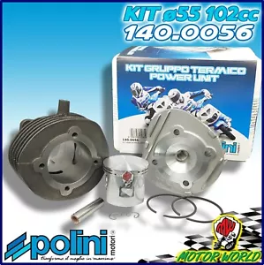 KIT POTENZIAMENTO MOTORE GRUPPO POLINI 102 Ø55 VESPA PK 50 S XL - Foto 1 di 1