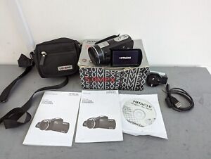 Hitachi DZHV592E 600x Zoom Full HD Camcorder With Charger, Manual, Box & Bag