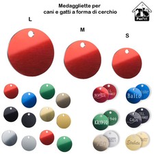 Medaglietta Per Cani E Gatti In Alluminio - Incisione Personalizzata