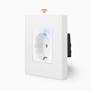 Radio inteligente WiFi Schuko Enchufe Marco Blanco 71WRF-11 Luxury-Time TUYA App - Imagen 1 de 11