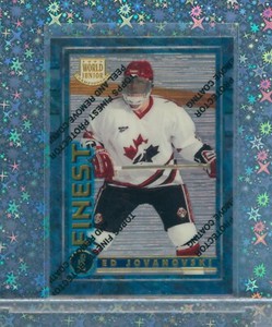🥅 Ed Jovanovski 1994-94 Topps Finest #149 RC HOF World Juniors🚨Nice ROOKIE