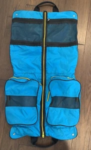 Lands End Kleidersack türkis/gelb/schwarz - Bild 1 von 7