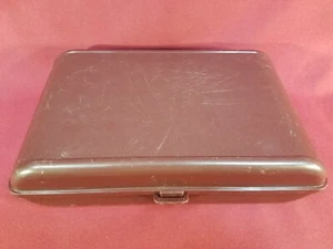 Tupperware Tuppercraft Personal Valet Brown Compartment Organizer Box #1624-3 - Picture 1 of 10