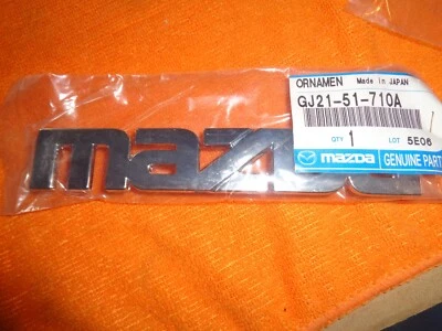 NUEVO 1990-1992 626 1991-1992 MX-6 "MAZDA" PARRILLA DELANTERA EMBLEMA GJ21-51-710A - NUEVO Foto 1 de 3