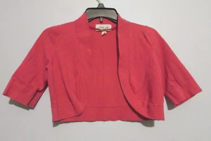 Girls Jessica H. Pink Rose Sweater Shrug Size Medium EUC!!! - Picture 1 of 2