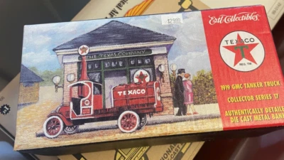 17Texaco 1919 GMC Tanker Truck  Petroleum  Ertl Collector Series Products NEW - Image 1 of 2