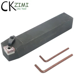 75° MCBNR 2525M12 25mm×150mm CNC External Turning Tool Holder + 1Pcs CNMG120404 - Picture 1 of 8