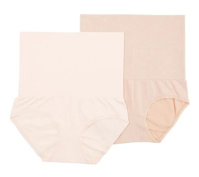 Breezies S/2 Moderno Algodón Sin Costuras HW Shaping Brief-Beige/Buff-Pequeño-A463936 Foto 1 de 2