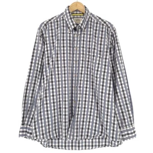 Camel Active Men Shirt Check Cotton Explorer Adventure Oj4 Size L - Picture 1 of 9