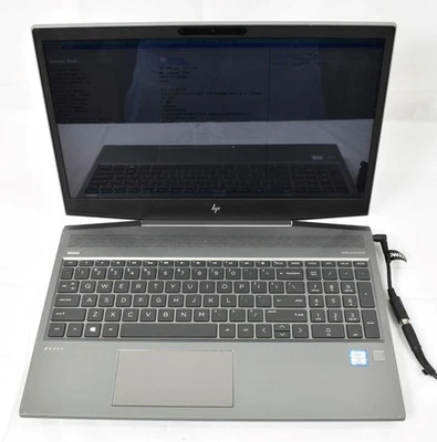 HP Z Book 15v G5 Laptop i7-8850H 2.6GHz 16GB 512GB SSD 15.6" No OS Quadro P600 - Image 1 of 4