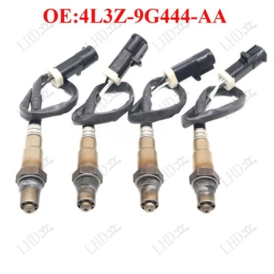 Sensor de oxígeno 4 piezas 4L3Z-9G444-AA para Ford F-150 2004-2008 4,6 L 5,4 L 4,2 L* Foto 1 de 4