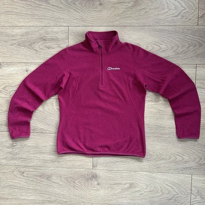 Berghaus Mujer - Chaqueta Rosa Polar 1/4 Cremallera - Talla 12 Foto 1 de 4