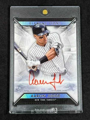 Aaron Judge 2019 Topps Diamond Icons Yankees Red Ink Auto /25 - Image 1 of 2