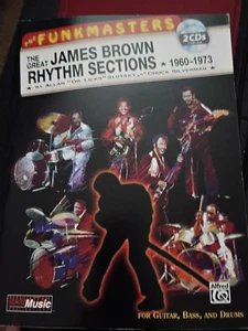 The Funkmasters -- 1960-1973 James Brown guitar bass tab book with CD's - Picture 1 of 13