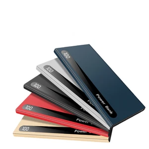 Banque d'alimentation ultra-mince 20000mAh avec affichage numérique | Double sortie USB portable C - Photo 1 sur 10