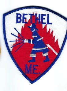 Bethel (Oxford County) ME Maine Fire Dept. patch - NEW! *Clothback* - Picture 1 of 1