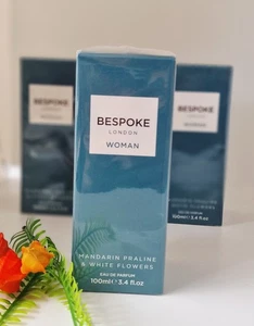 BESPOKE LONDON WOMAN, MANDARIN PRALINE &WHITE FLOWERS 100ML NEW EDP Perfume - Picture 1 of 3