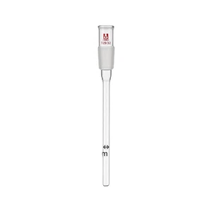 Glass Thermometer Inlet Adapter 14#-29# 40-200mm Lab Glassware Sealed Base au - Picture 1 of 8