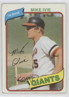 1980 Topps Mike Ivie #62 - Image 1 of 2