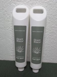 2 Bottles Desert Breeze Body Wash 12.8oz Enriched W/ Olive Oil Pure Honey & Aloe - Picture 1 of 6