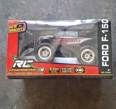 Nueva camioneta de control remoto Bright R/C negra Ford F150 Pick-up # 61822 2,4 GHz Foto 1 de 4