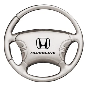Licensed Chrome Steering Wheel Keychain for Honda Ridgeline - AUGD5684 - Picture 1 of 2