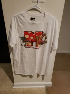 MTV Brand 'MTV Shrooms' Themed Graphic Tee Men's M - Picture 1 of 3