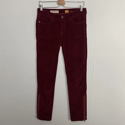 Брюки Pilcro and the Letterpress Stet вельветовые прямые на молнии на лодыжках размер 28. - Изображение 1 из 4