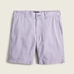 J Crew Mens 9" Garment-Dyed Cotton Chino Shorts Size 29 Grape Mist Purple - Picture 1 of 1