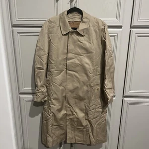 Men’s Burberrys Vintage Removal Wool Lining Trench Coat Tan 50 short - Picture 1 of 15