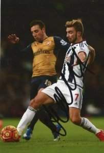 WEST BROM: JAMES MORRISON SIGNED 6x4 ACTION PHOTO+COA - Picture 1 of 1