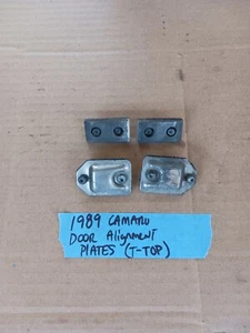 82-92 Camaro Firebird T-TOP Door Jam Alignment Brace Tab Sealing Block Pads READ - Foto 1 di 13