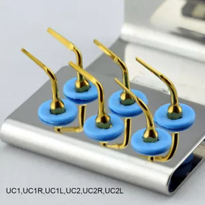 6pc+Tray Surgery Tip Ultrasonic Scaler Piezo Sinus lifting Dental for Woodpecker - Picture 1 of 19
