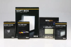 LITRA LP1200 LED Leuchte Set - Wabe/Filter/Barnd. - Picture 1 of 3