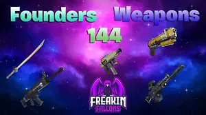 x25 ultimate founders weapons save The World STW 144 25X - Picture 1 of 6
