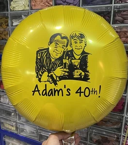 Only Fools And Horses 18” Foil Round Helium Balloon Birthday Any Occasion - Picture 1 of 2