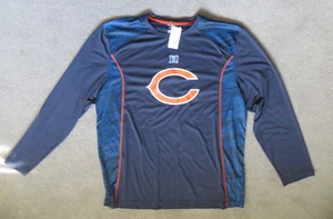 NFL Chicago Bears Team Apparel TX3 Cool Long Sleeve Shirt Men’s Sz 2XL New w Tag - Picture 1 of 9