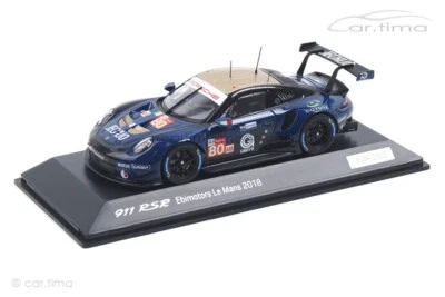 Porsche 911 Rsr 24h Le Mans 2018 Ebimotors Spark 1:43 WAP0209230K - Immagine 1 di 4