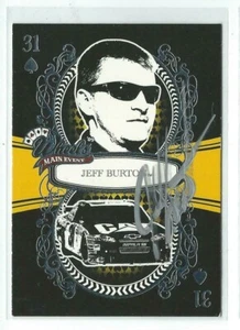 Jeff Burton Signed 2010 Wheels Main Event Card #11 NASCAR - Picture 1 of 1
