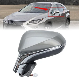 Left For Lexus RX450h RX350 2016-2022 Wing Mirror Blind Spot Heated LH Passenger - Picture 1 of 12