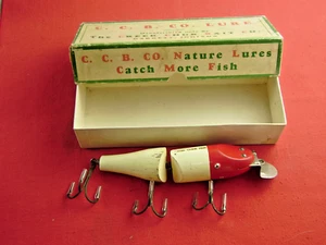 Creek Chub Pikie 6800 Jointed Striper Lure nice old Box - Picture 1 of 13