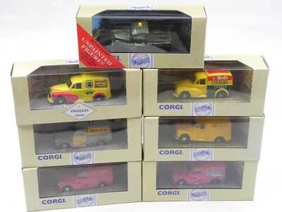 Corgi Classic Veichles Morris 1000 Van Royal Mail Police Custard Tarmac 1/43 - Imagen 1 de 4