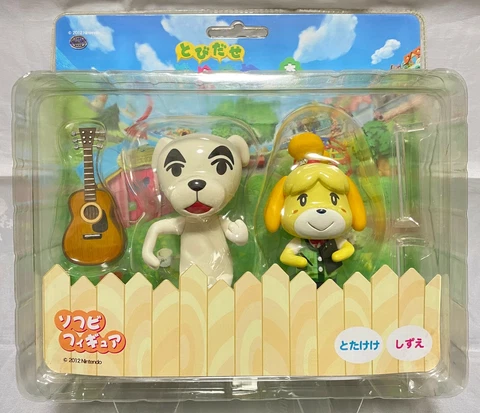 Animal Crossing : KK Slider & Isabelle Figure set  Nintendo 2012 Cover