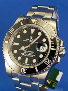 ROLEX SUBMARINER WITH DATE MODEL 116610LN, 100% BRAND NEW ALL STICKERS, FULL SET - Picture 1 of 19